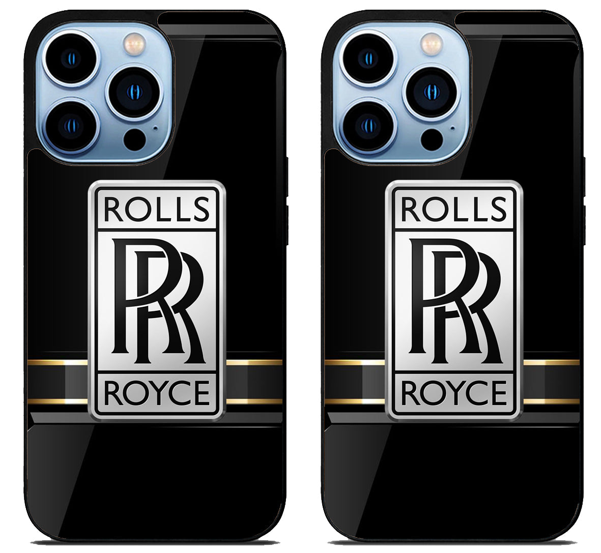 Rolls Royce Black Metallic iPhone 15 Pro | iPhone 15 Pro Max Case