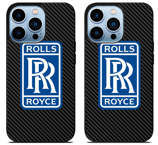 Rolls Royce Blue Carbon iPhone 15 Pro | iPhone 15 Pro Max Case