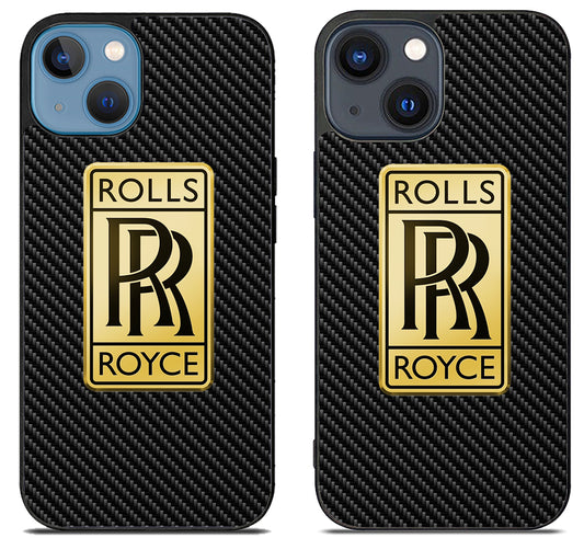 Rolls Royce Gold Carbon iPhone 15 | iPhone 15 Plus Case
