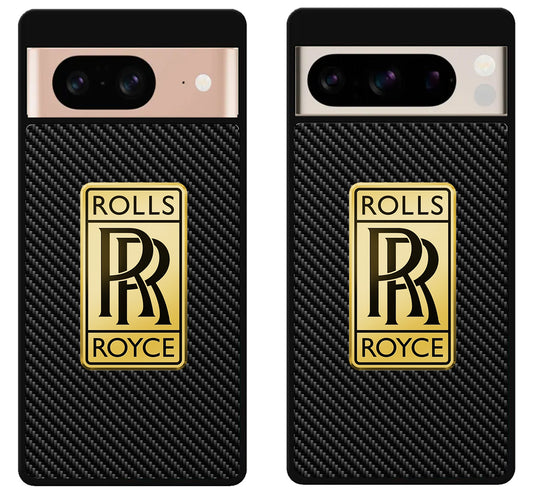 Rolls Royce Gold Carbon Google Pixel 8 | 8 Pro Case
