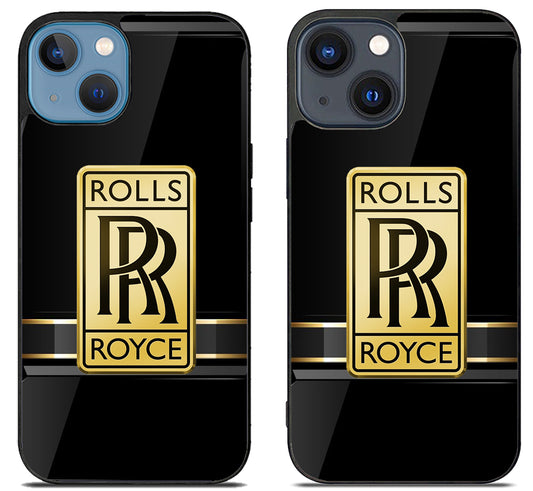 Rolls Royce Gold Metallic iPhone 15 | iPhone 15 Plus Case