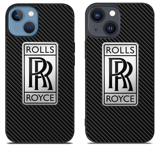 Rolls Royce Logo Carbon iPhone 15 | iPhone 15 Plus Case
