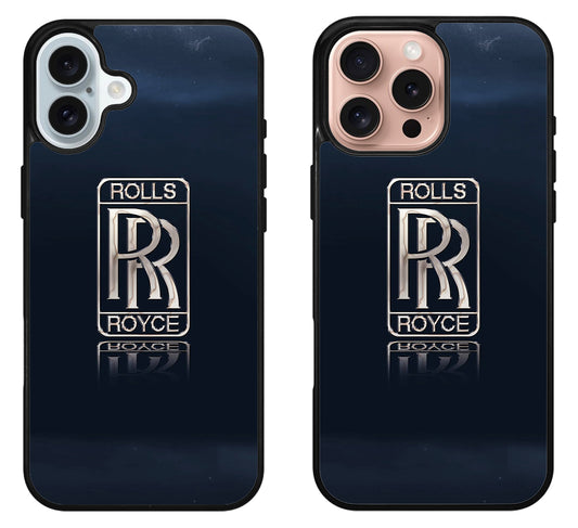 Rolls Royce Logo Cover iPhone 16 | 16 Plus | 16 Pro | 16 Pro Max Case