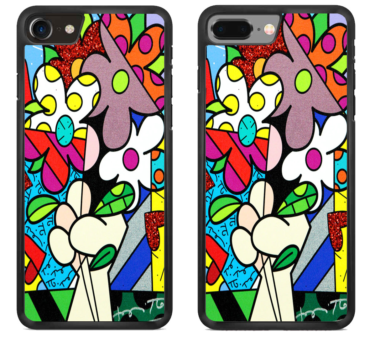Romero Britto Background iPhone 8 | 8 Plus Case