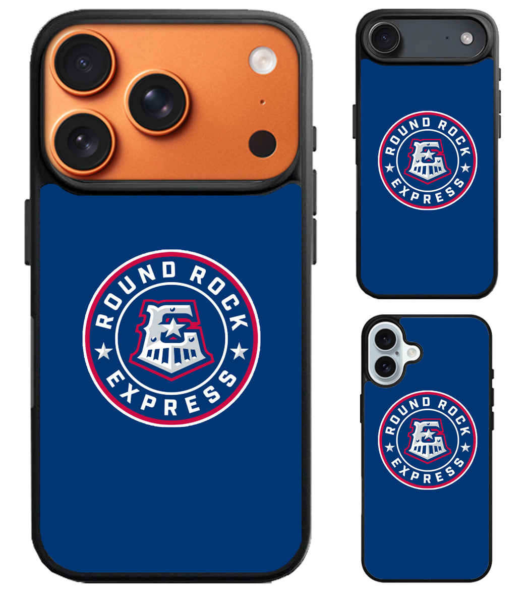 Round Rock Express Logo iPhone Air | iPhone 17 | 17 Pro | 17 Pro Max Case