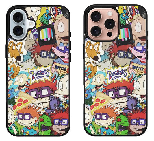 Rugrats Collage iPhone 16 | 16 Plus | 16 Pro | 16 Pro Max Case