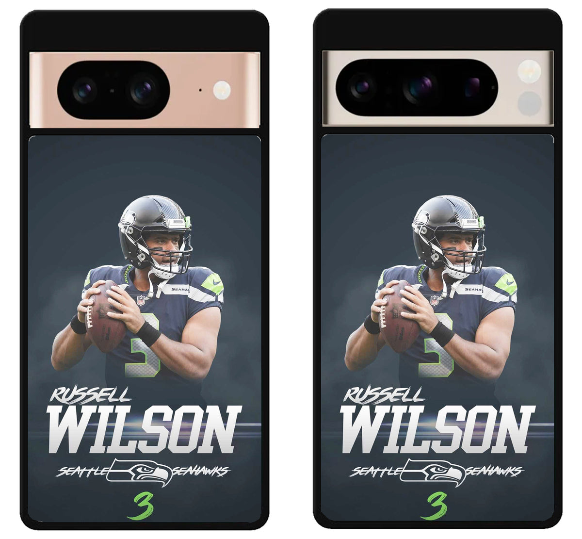 Russell Wilson Seattle Seahawks Style Google Pixel 8 | 8 Pro Case