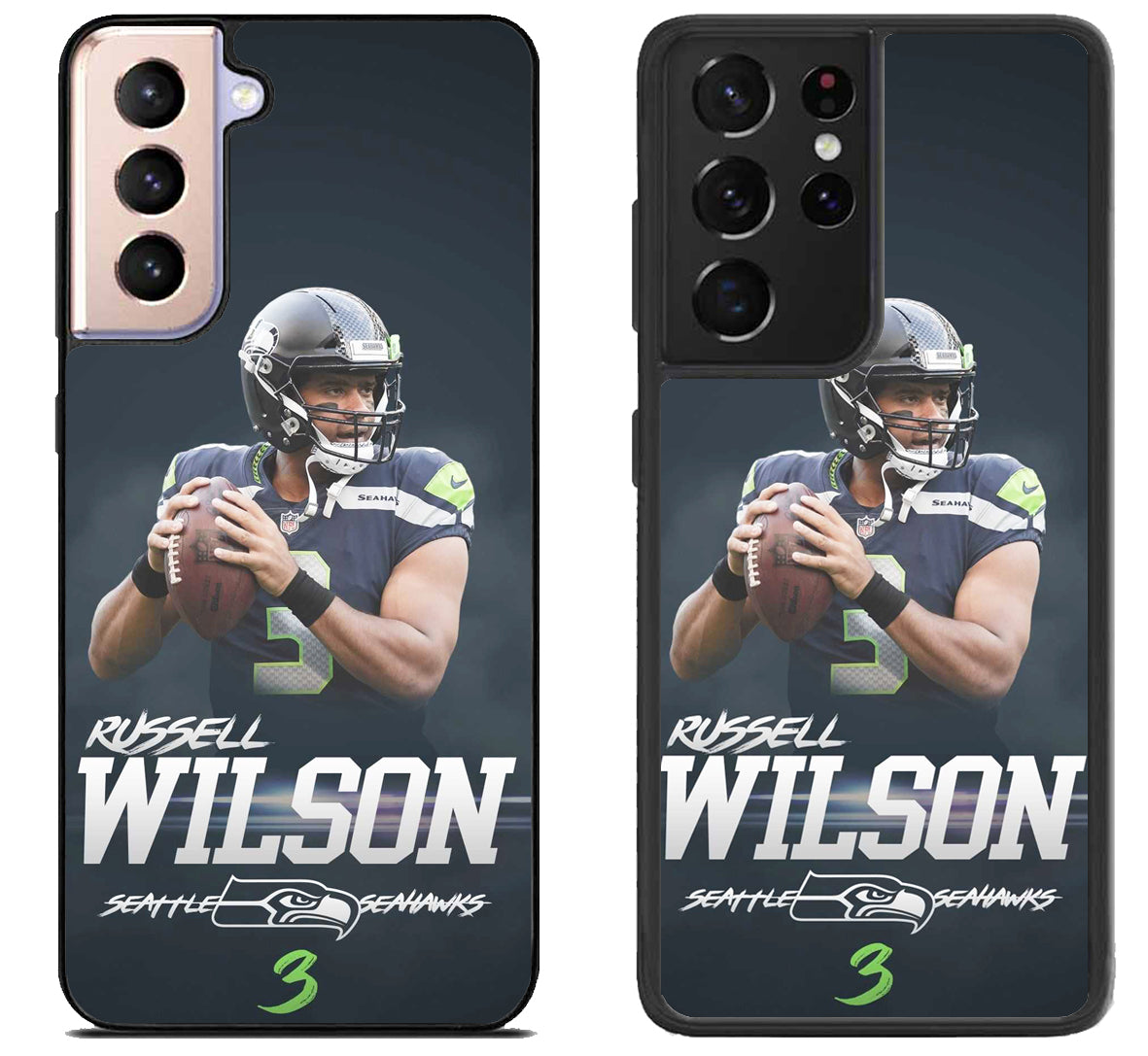 Russell Wilson Seattle Seahawks Style Samsung Galaxy S21 | S21 FE | S21+ | S21 Ultra Case
