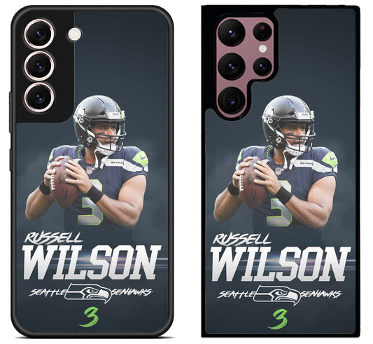 Russell Wilson Seattle Seahawks Style Samsung Galaxy S22 | S22+ | S22 Ultra Case