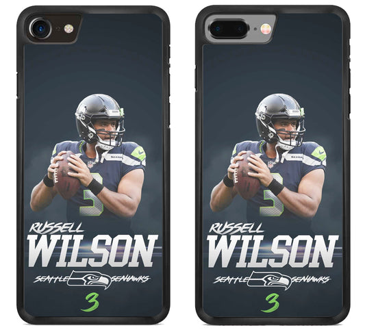 Russell Wilson Seattle Seahawks Style iPhone 8 | 8 Plus Case