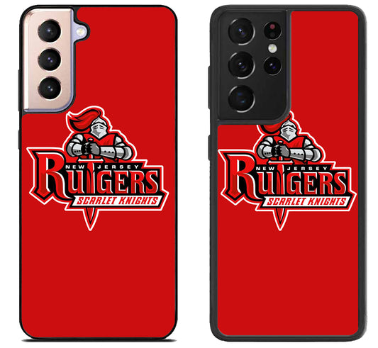 Rutgers Scarlet Knights Logo Samsung Galaxy S21 | S21 FE | S21+ | S21 Ultra Case