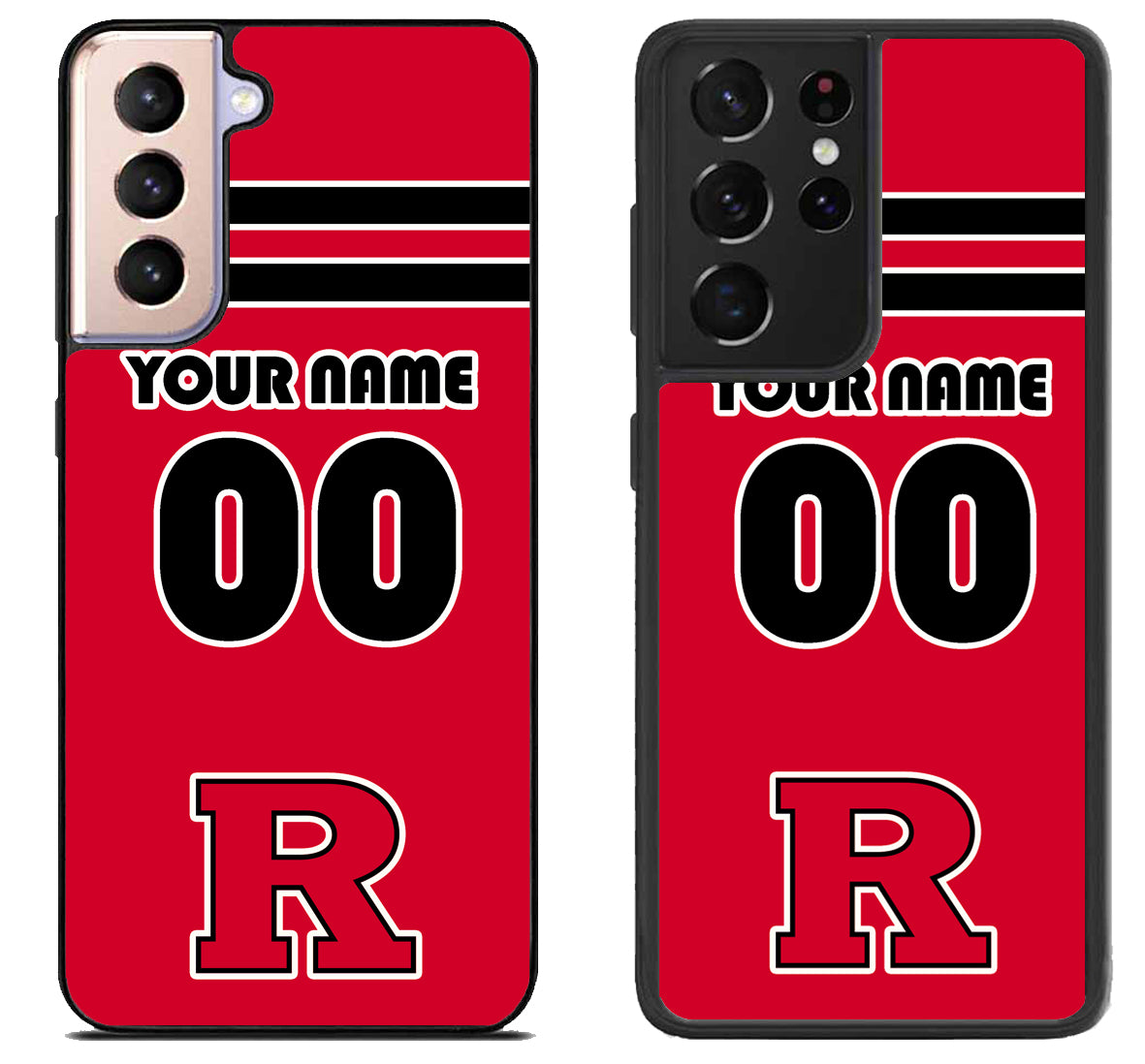 Custom Personalized Rutgers Scarlet Knights Samsung Galaxy S21 | S21 FE | S21+ | S21 Ultra Case