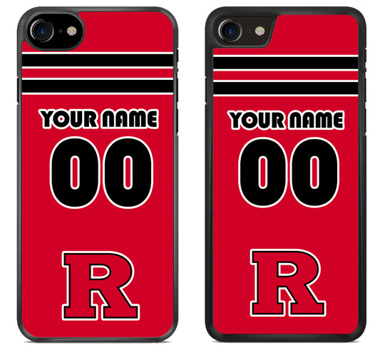 Custom Personalized Rutgers Scarlet Knights iPhone SE 2020 | iPhone SE 2022 Case