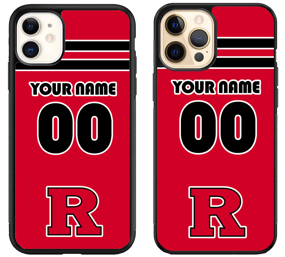 Custom Personalized Rutgers Scarlet Knights iPhone 12 | 12 Mini | 12 Pro | 12 Pro Max Case