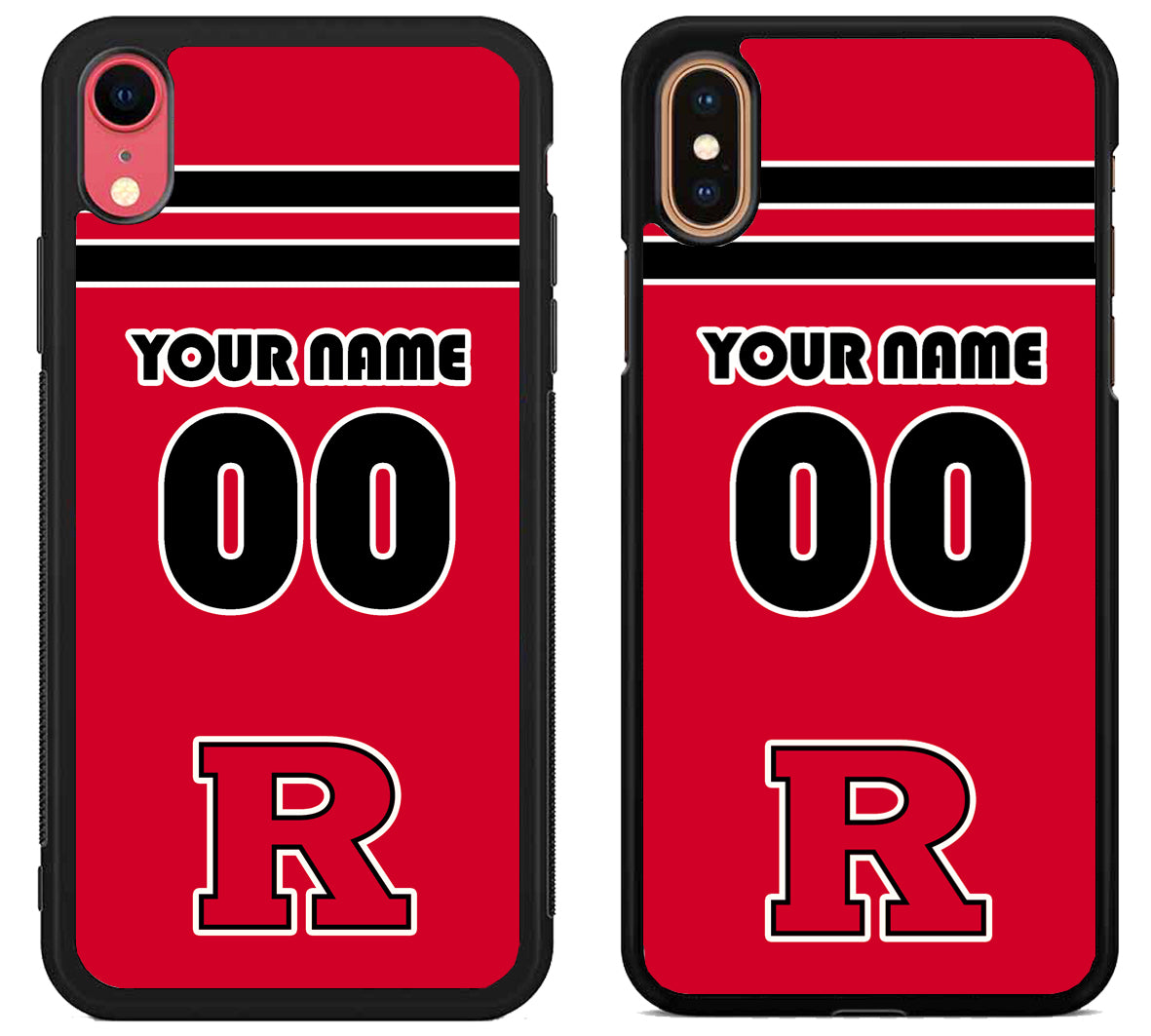 Custom Personalized Rutgers Scarlet Knights iPhone X | Xs | Xr | Xs Max Case