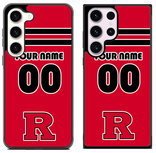Custom Personalized Rutgers Scarlet Knights Samsung Galaxy S23 | S23+ | S23 Ultra Case
