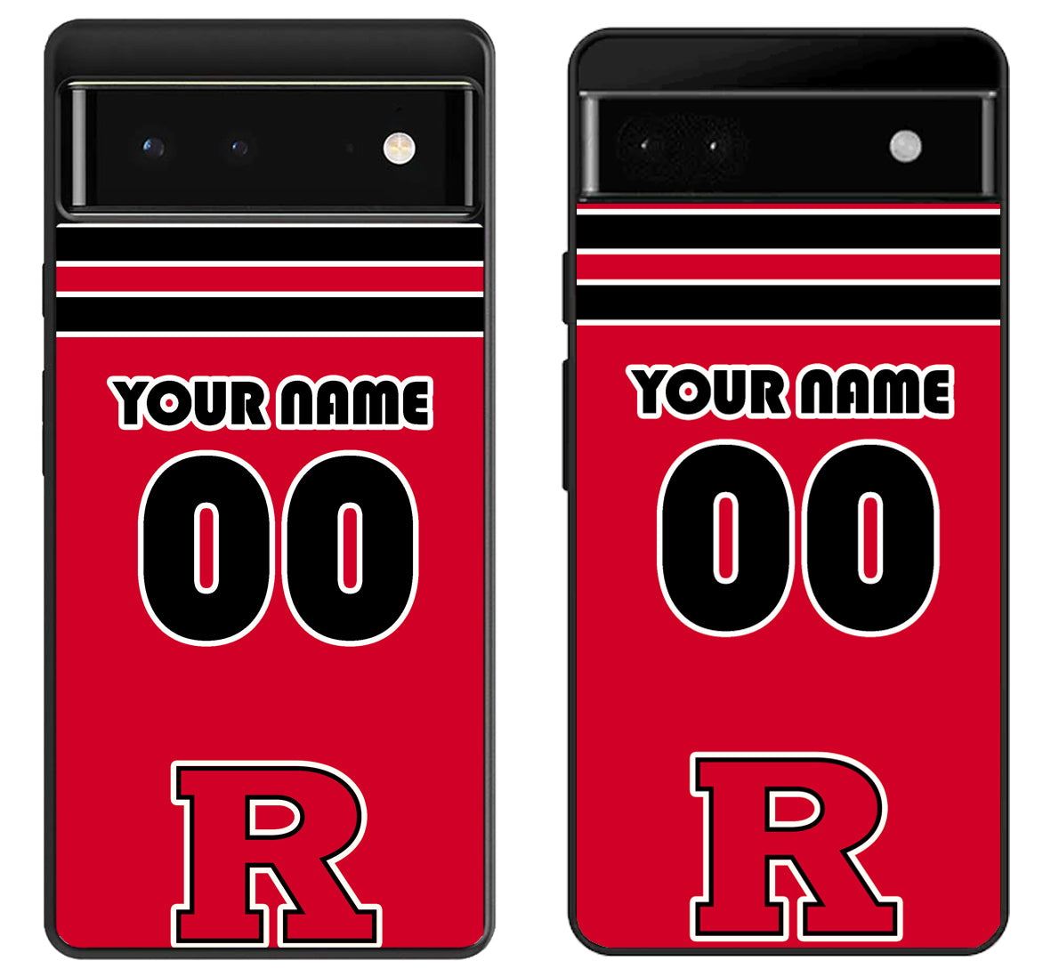 Custom Personalized Rutgers Scarlet Knights Google Pixel 6 | 6A | 6 Pro Case