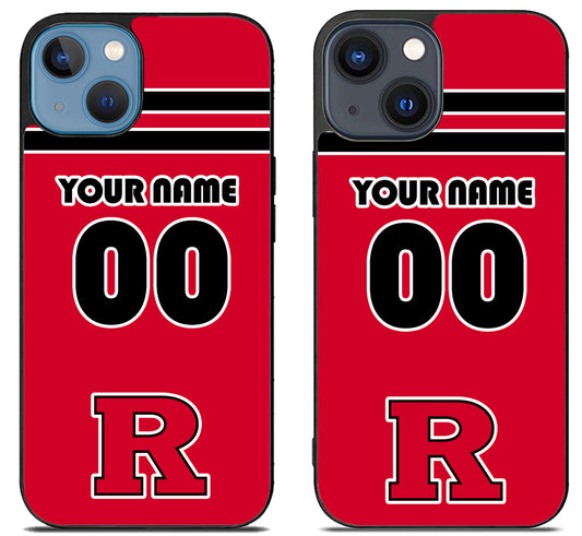 Custom Personalized Rutgers Scarlet Knights iPhone 15 | iPhone 15 Plus Case
