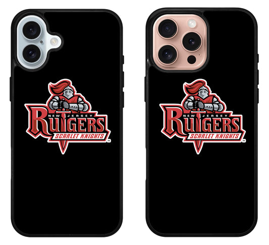 Rutgers Scarlet Knights iPhone 16 | 16 Plus | 16 Pro | 16 Pro Max Case