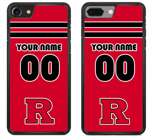 Custom Personalized Rutgers Scarlet Knights iPhone 8 | 8 Plus Case
