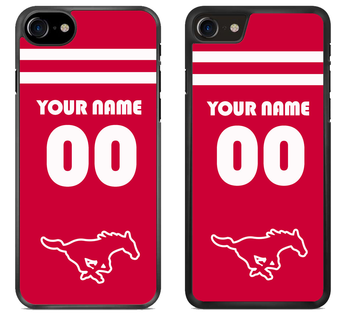 Custom Personalized SMU Mustangs iPhone SE 2020 | iPhone SE 2022 Case