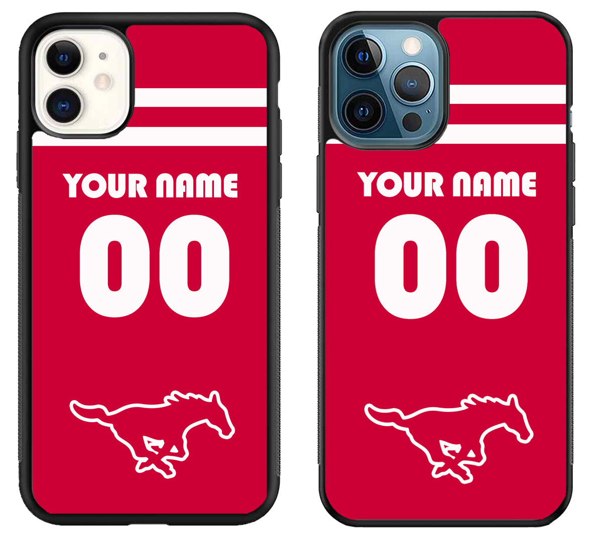 Custom Personalized SMU Mustangs iPhone 11 | 11 Pro | 11 Pro Max Case