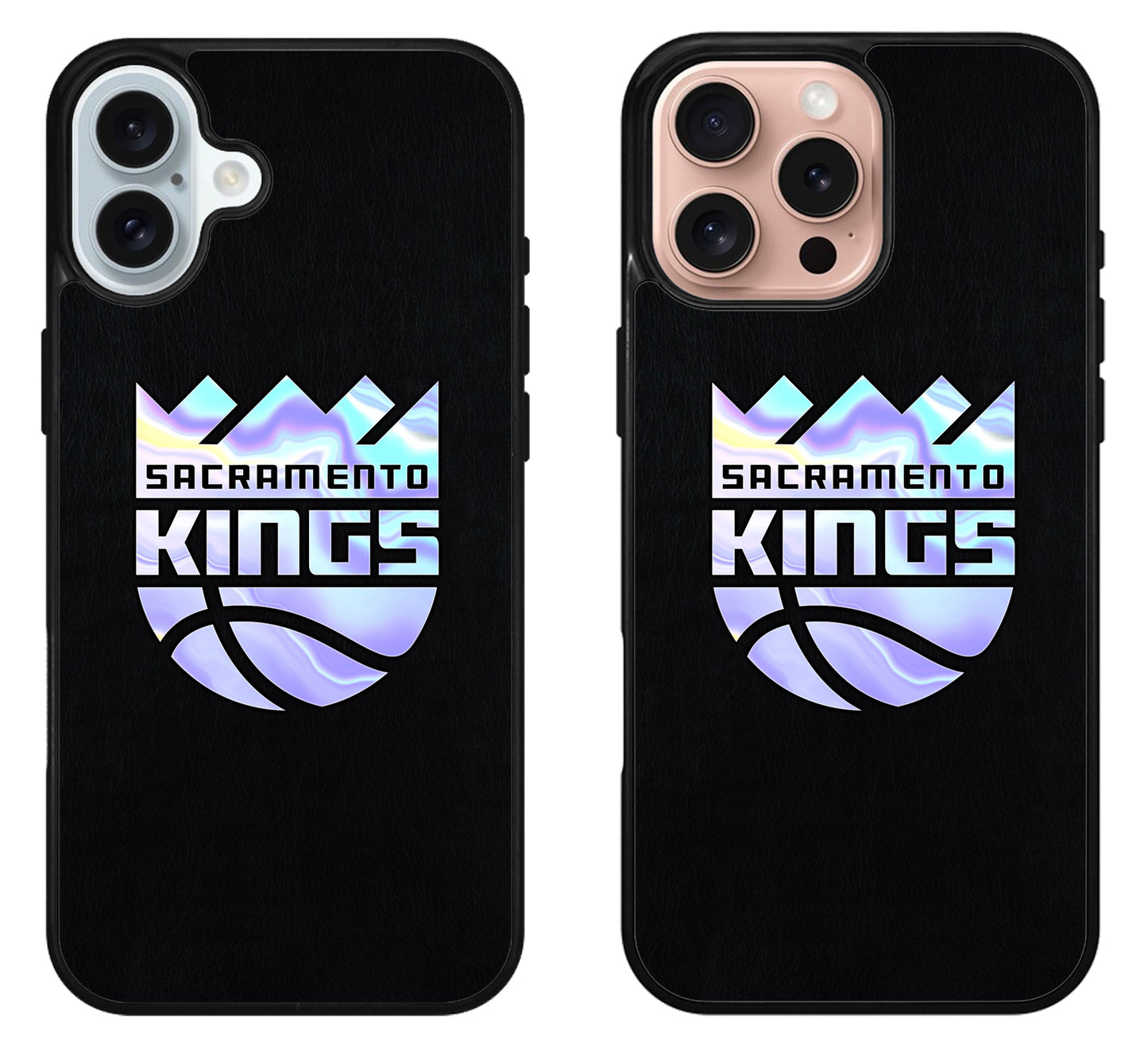 Sacramento Kings Black iPhone 16 | 16 Plus | 16 Pro | 16 Pro Max Case