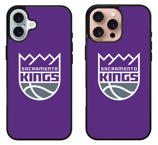 Sacramento Kings Logo iPhone 16 | 16 Plus | 16 Pro | 16 Pro Max Case