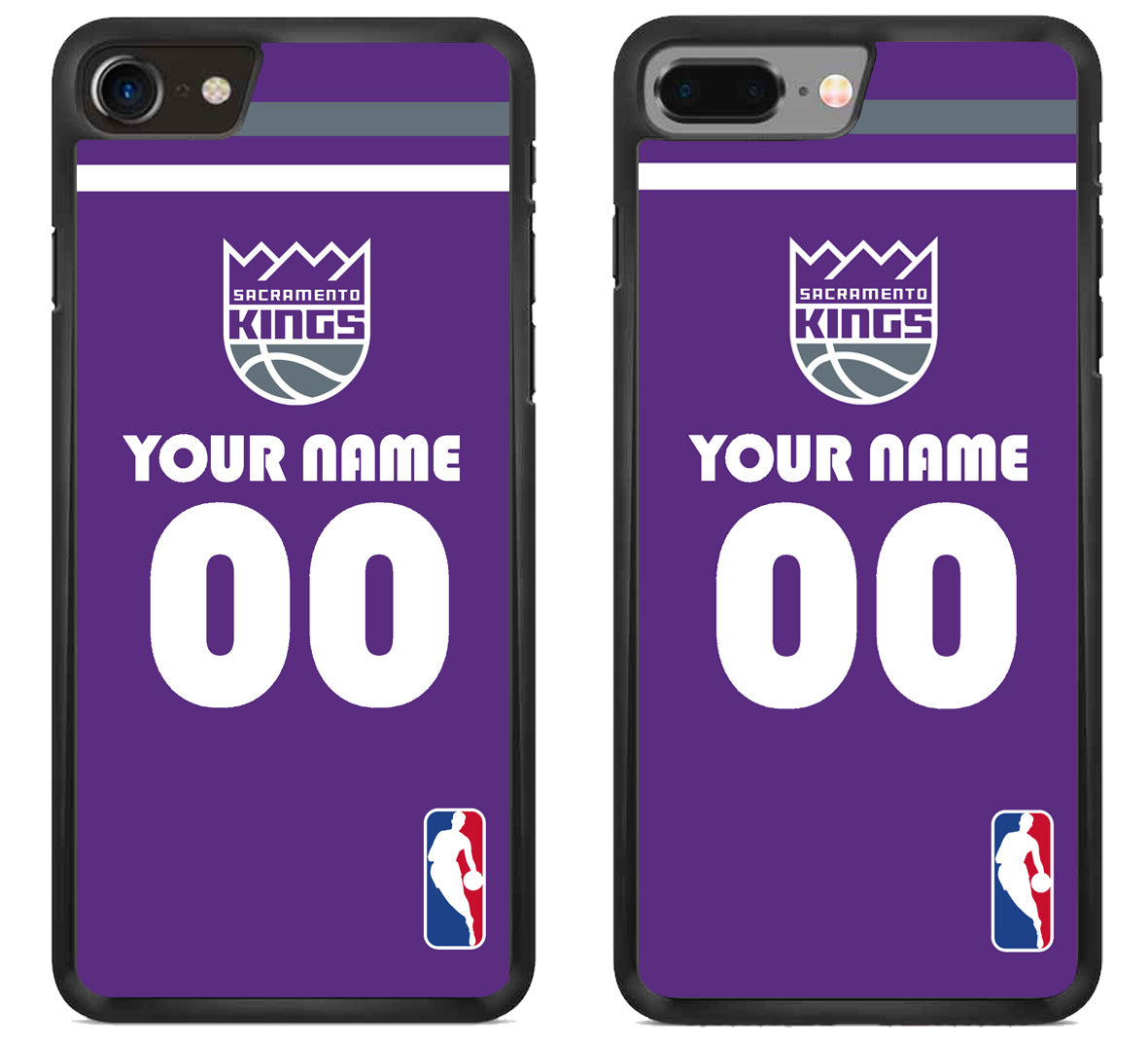 Custom Personalized Sacramento Kings NBA iPhone 8 | 8 Plus Case