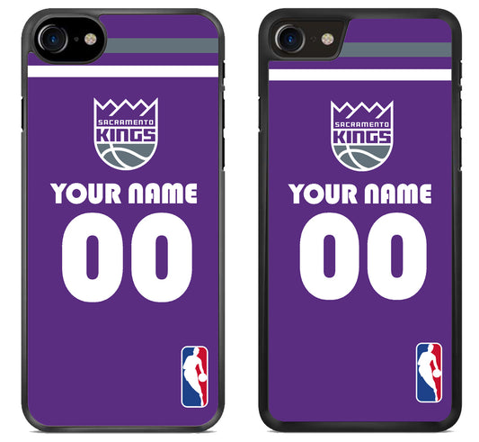 Custom Personalized Sacramento Kings NBA iPhone SE 2020 | iPhone SE 2022 Case