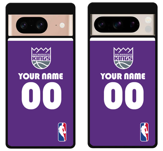 Custom Personalized Sacramento Kings NBA Google Pixel 8 | 8 Pro Case