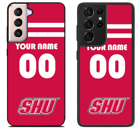Custom Personalized Sacred Heart Pioneers Samsung Galaxy S21 | S21 FE | S21+ | S21 Ultra Case