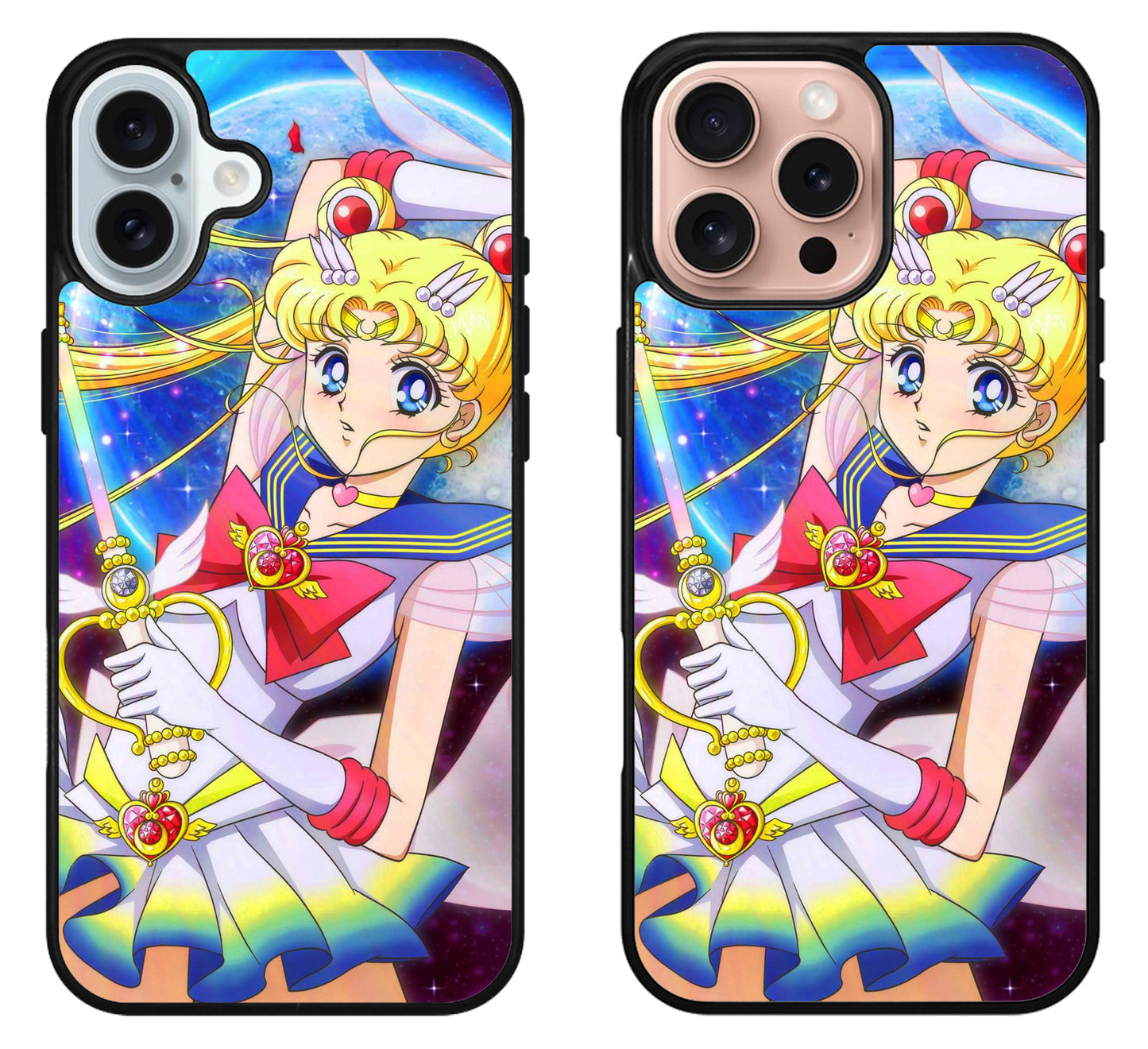 Sailor Moon Cute iPhone 16 | 16 Plus | 16 Pro | 16 Pro Max Case