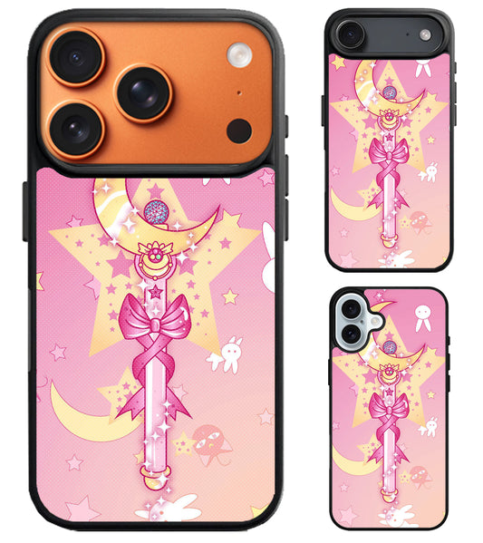 Sailor Moon Logo iPhone Air | iPhone 17 | 17 Pro | 17 Pro Max Case