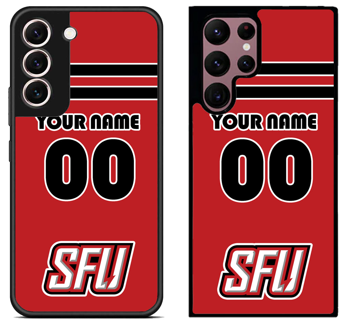 Custom Personalized Saint Francis Red Flash Samsung Galaxy S22 | S22+ | S22 Ultra Case