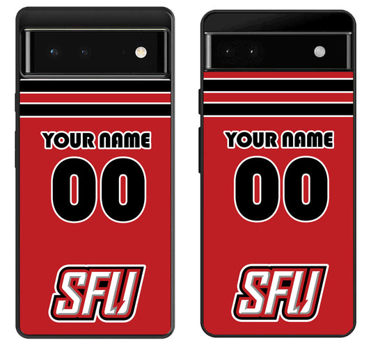 Custom Personalized Saint Francis Red Flash Google Pixel 6 | 6A | 6 Pro Case