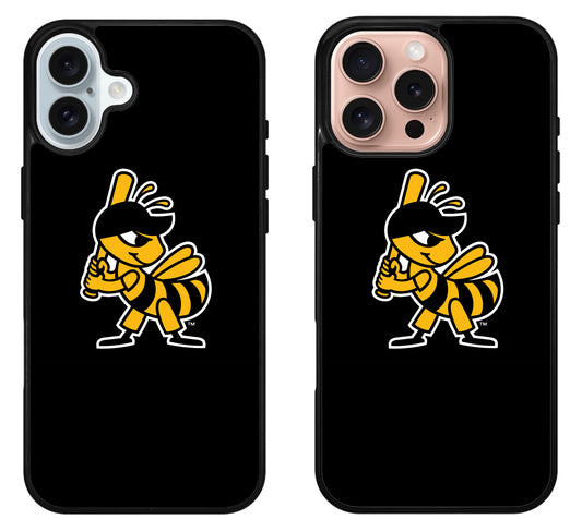 Salt Lake Bees Black iPhone 16 | 16 Plus | 16 Pro | 16 Pro Max Case