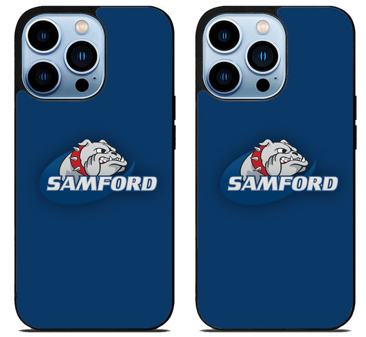 Samford Bulldogs Logo iPhone 15 Pro | iPhone 15 Pro Max Case