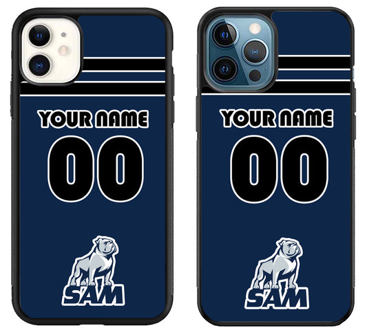 Custom Personalized Samford Bulldogs iPhone 11 | 11 Pro | 11 Pro Max Case