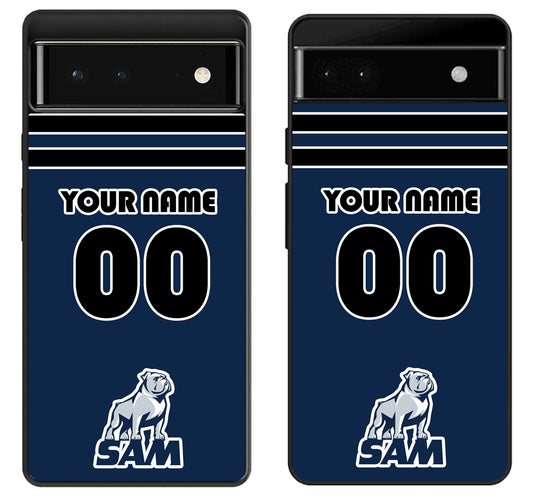 Custom Personalized Samford Bulldogs Google Pixel 6 | 6A | 6 Pro Case