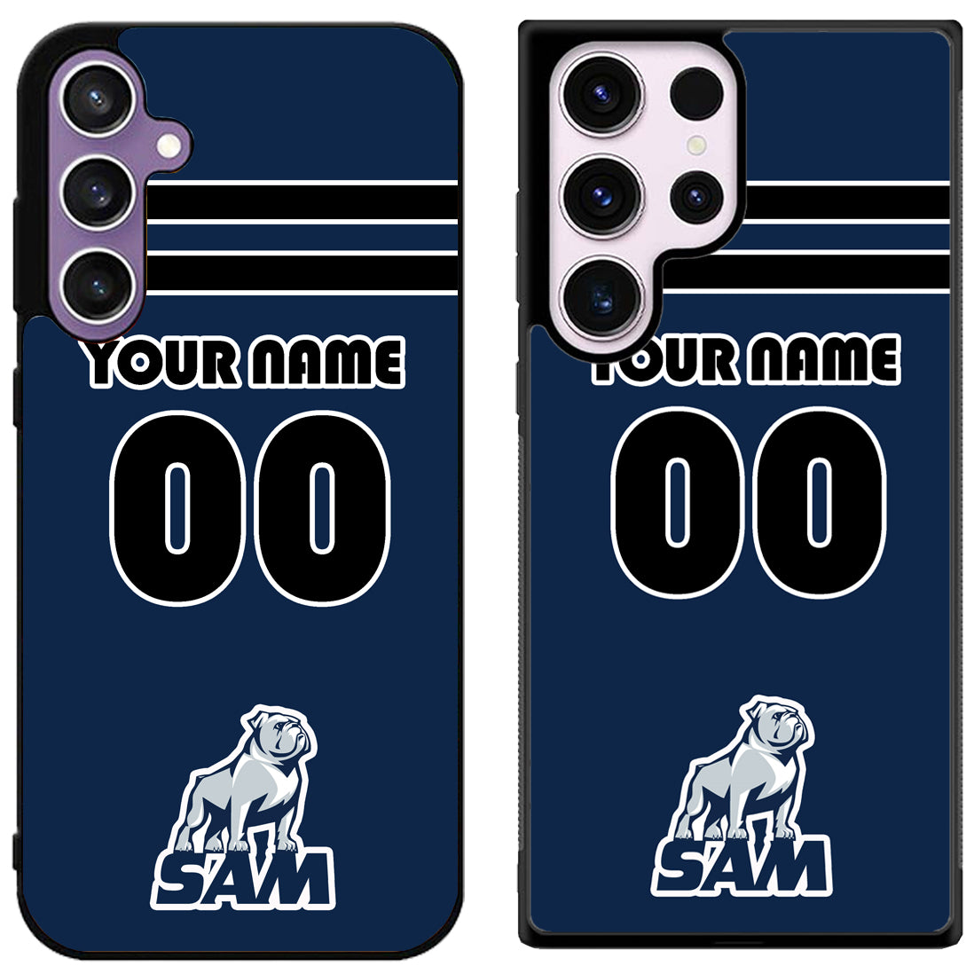 Custom Personalized Samford Bulldogs Samsung Galaxy S24 | S24+ | S24 Ultra Case