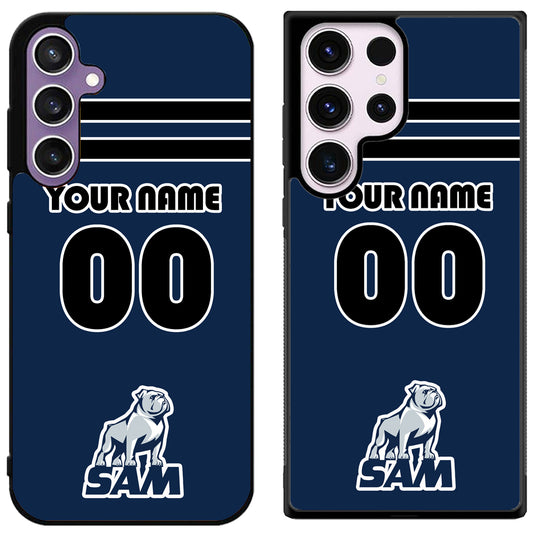Custom Personalized Samford Bulldogs Samsung Galaxy S24 | S24+ | S24 Ultra Case