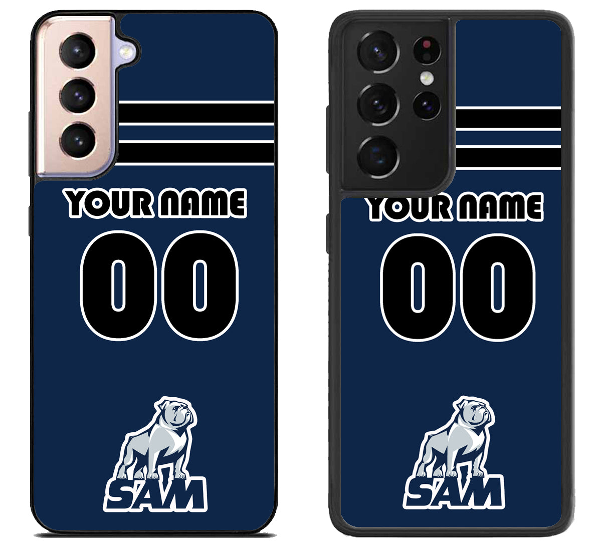 Custom Personalized Samford Bulldogs Samsung Galaxy S21 | S21 FE | S21+ | S21 Ultra Case