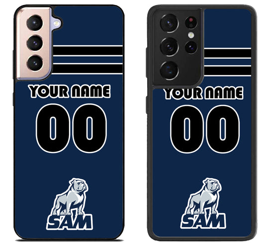Custom Personalized Samford Bulldogs Samsung Galaxy S21 | S21 FE | S21+ | S21 Ultra Case