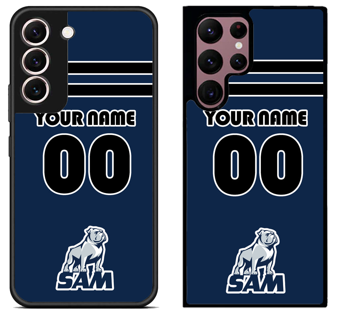 Custom Personalized Samford Bulldogs Samsung Galaxy S22 | S22+ | S22 Ultra Case