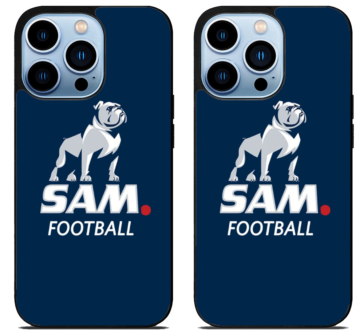 Samford Bulldogs football iPhone 15 Pro | iPhone 15 Pro Max Case