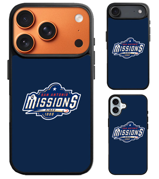 San Antonio Missions Logo iPhone Air | iPhone 17 | 17 Pro | 17 Pro Max Case