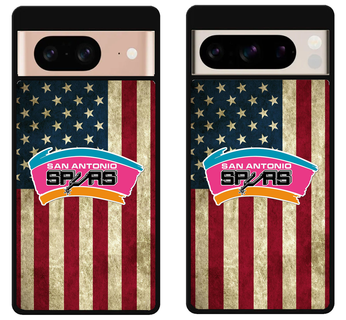 San Antonio Spurs Flag Google Pixel 8 | 8 Pro Case