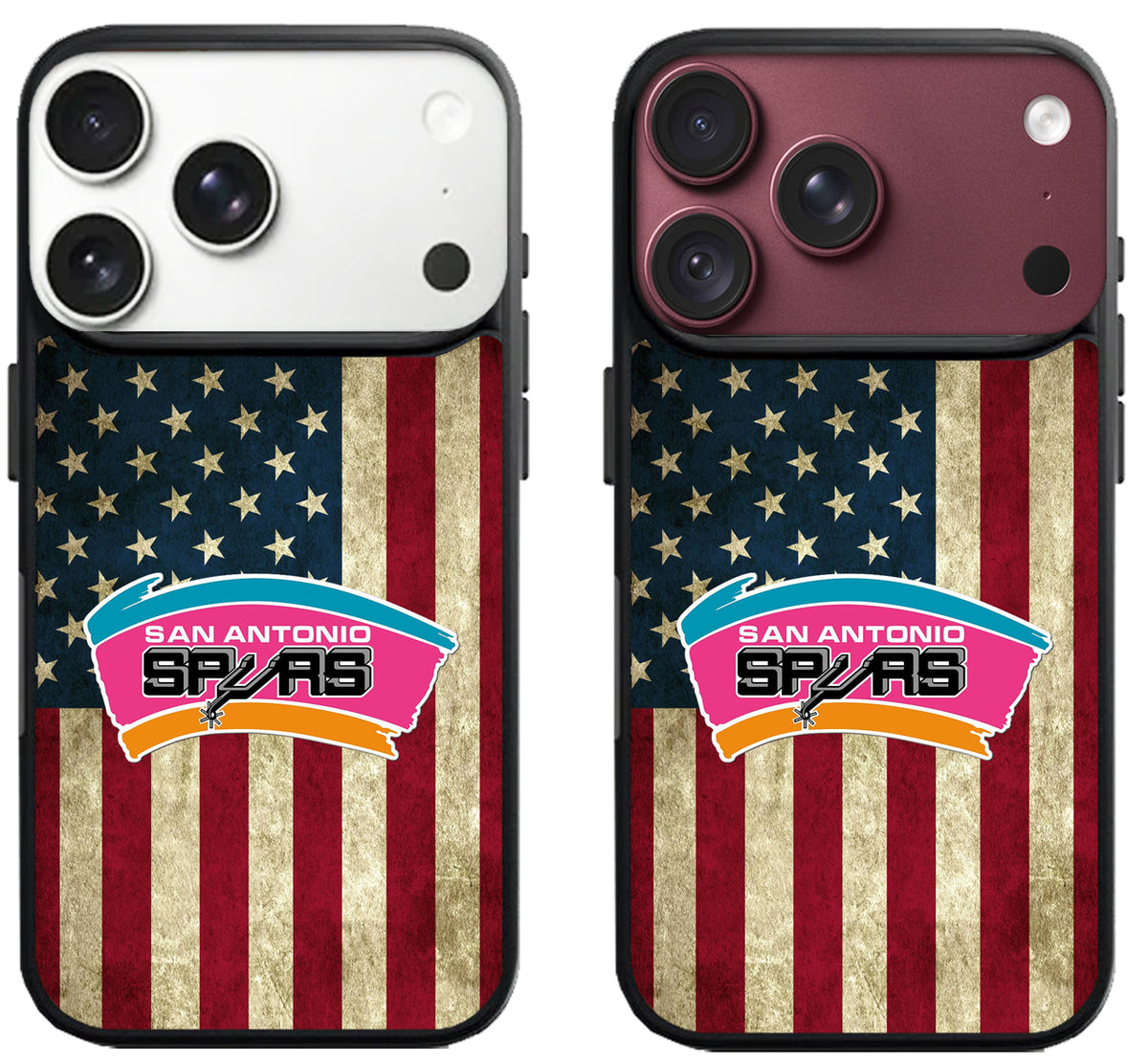 San Antonio Spurs Flag iPhone 18 Pro | 18 Pro Max Case