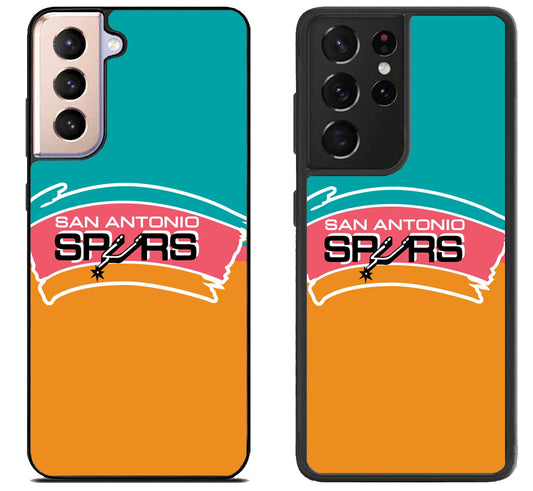 San Antonio Spurs Logo Samsung Galaxy S21 | S21 FE | S21+ | S21 Ultra Case